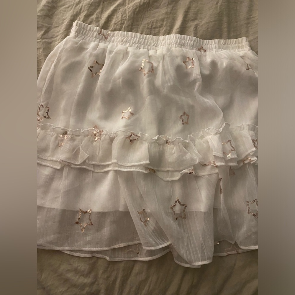 STORIA sequin star skirt